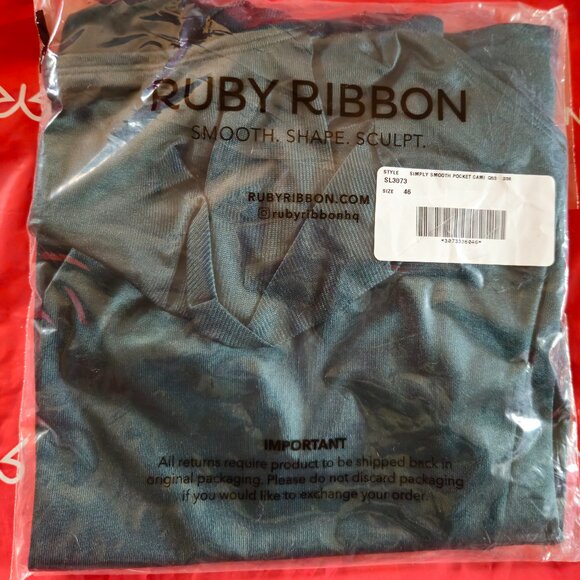 Ruby Ribbon Simple Smooth Cami - Dark Teal. BNNU (in original packaging). - Picture 1 of 1